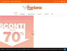 Tablet Screenshot of mobilificiofontana.com